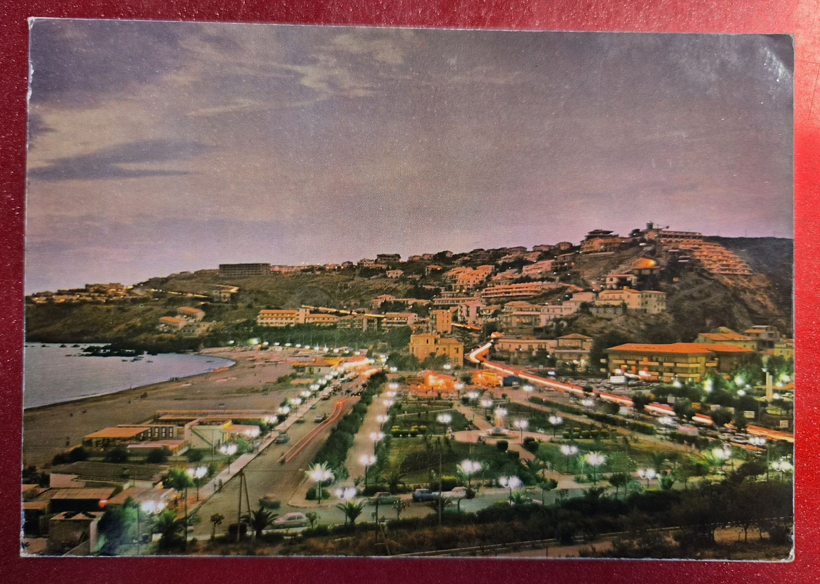 Cartoline postali: SCALIA (CS) Panorama Notturno 1986 – Usato da Melchnau venduto da Arthurius