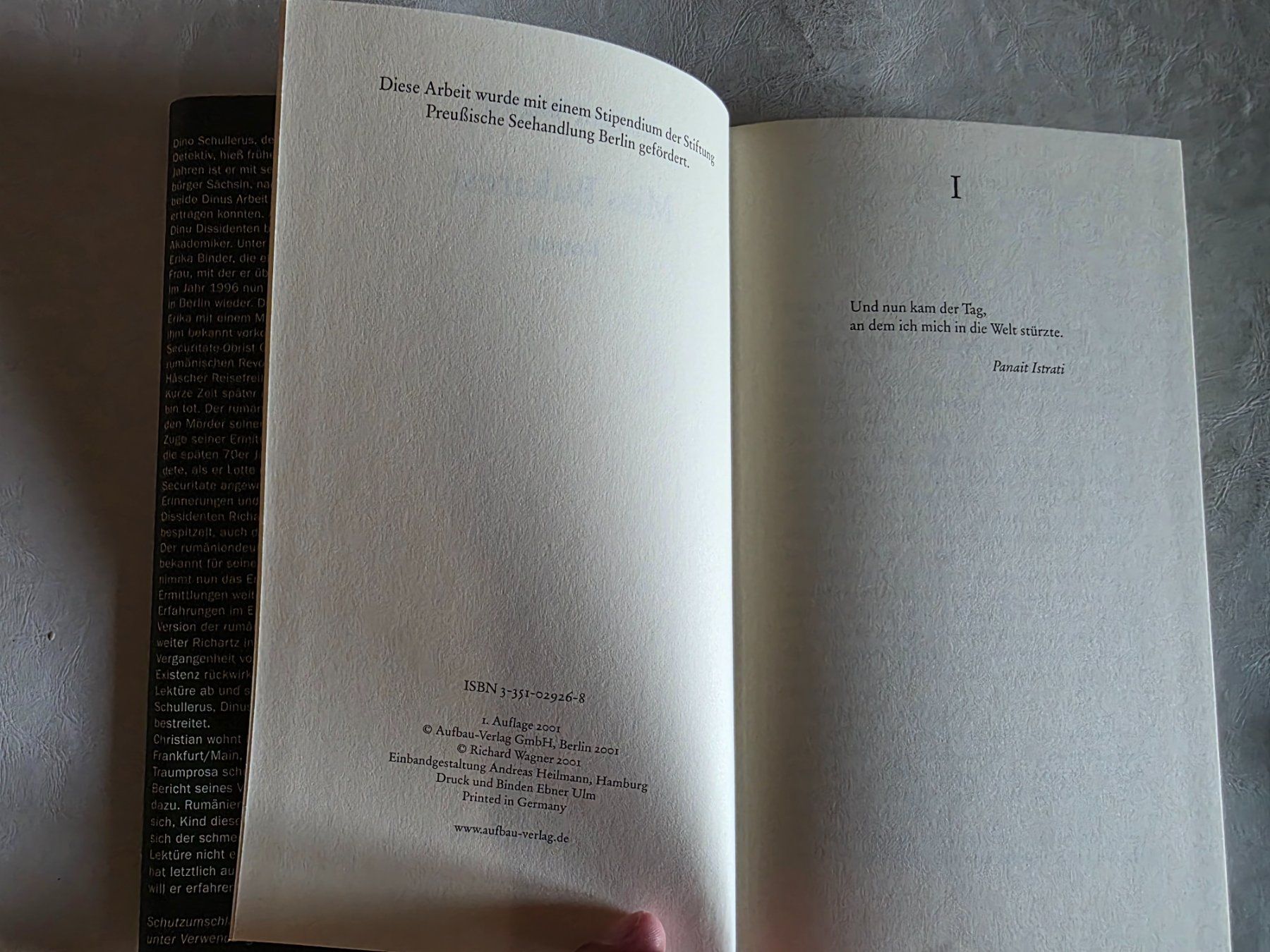 Libri: Richard Wagner - Miss Bukarest - Roman 2001 – Usato da Walterswil BE venduto da Lonitti 5