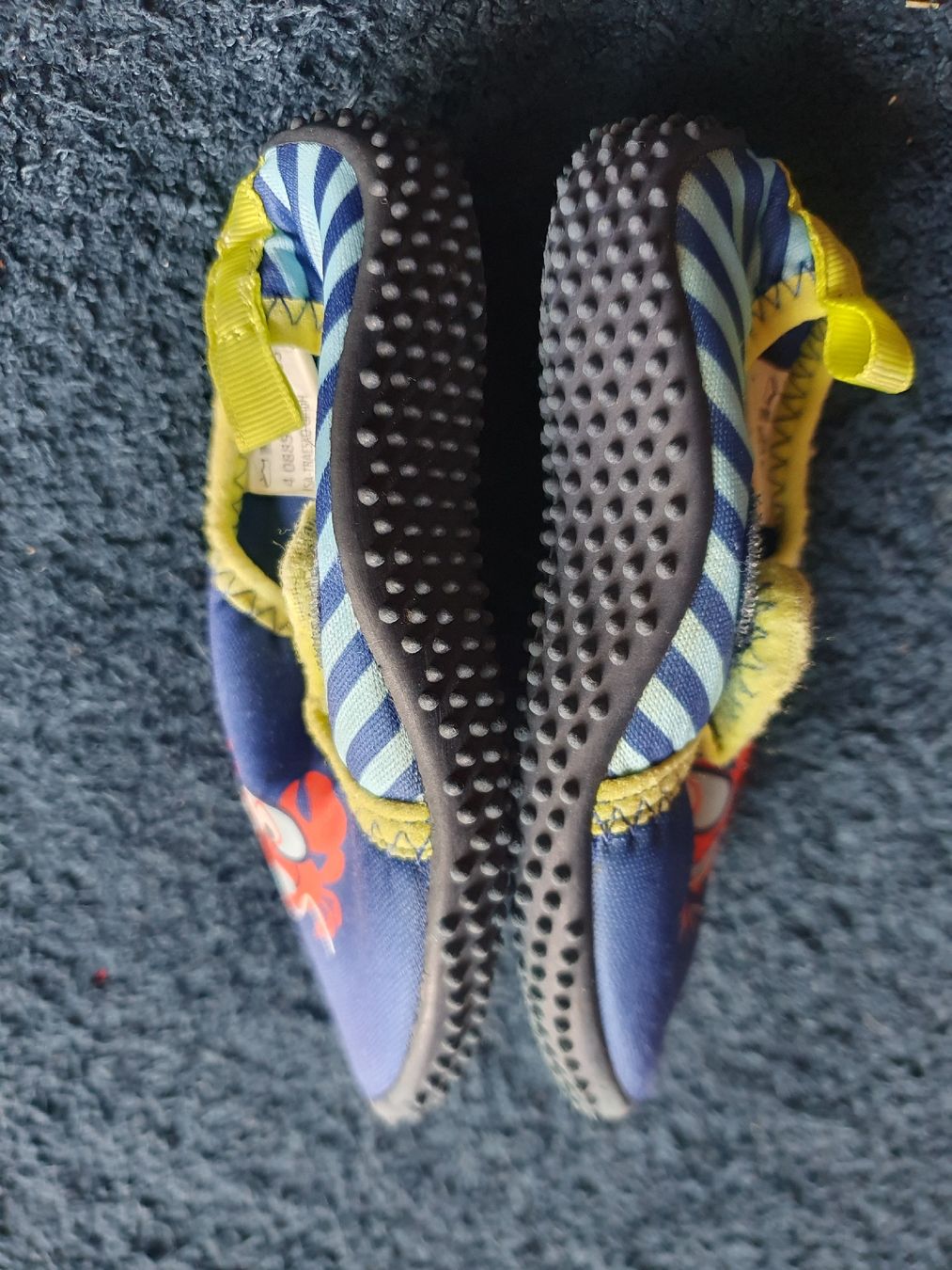 Scarpe da uomo: Badeschuhe, blau mit Krebs, Grösse23 – Usato da Zürich venduto da cha_bfl5 3