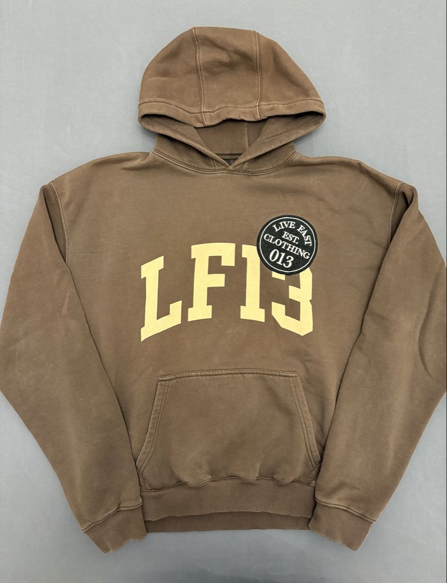 Live Fast Die Young Maglioni & Felpe: LFDY Hoodie Gr.M/Braun – Usato da Zürich venduto da steal-deals