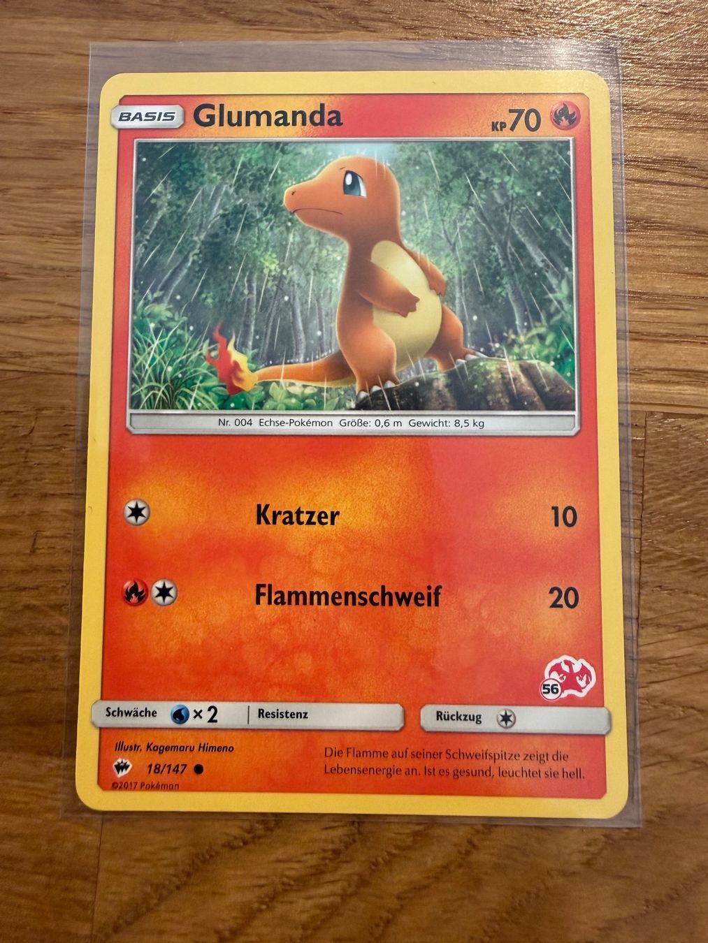 Pokémon Carte collezionabili: Glumanda 18/147 – Usato da Amriswil venduto da sim_nlb6