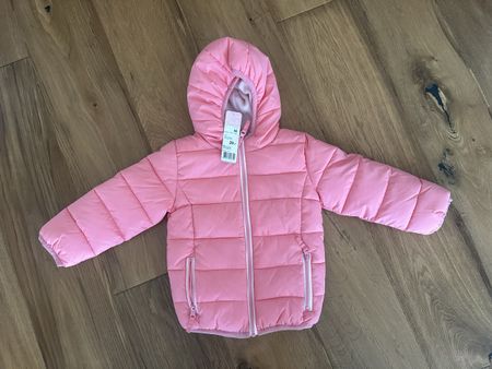 NEU Girls Winter-Jacke Smile rosa Gr. 98 mit Etikette🎀