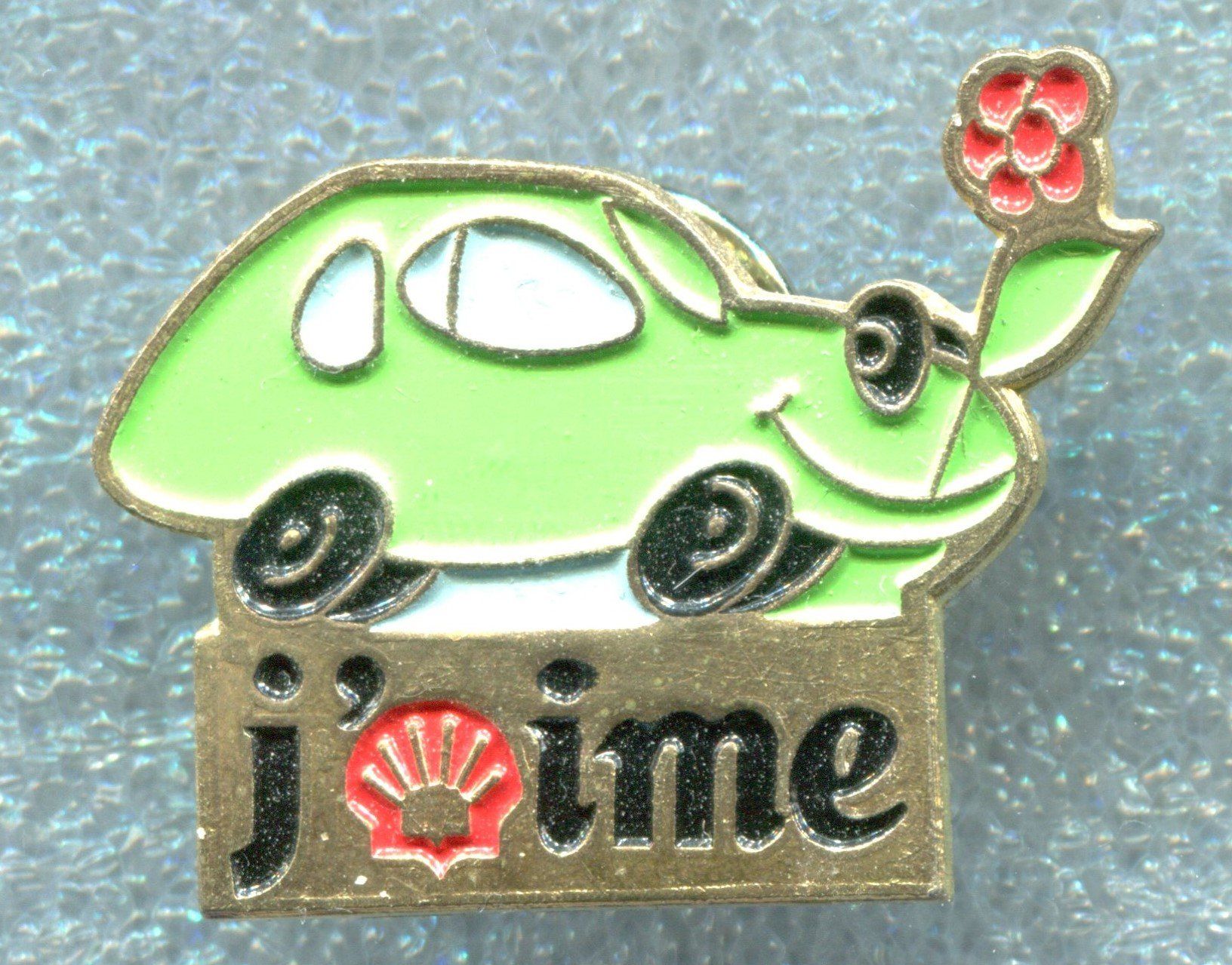 Placchette & Badge: j' SHELL ime – Usato da Winterthur venduto da Sammleroase