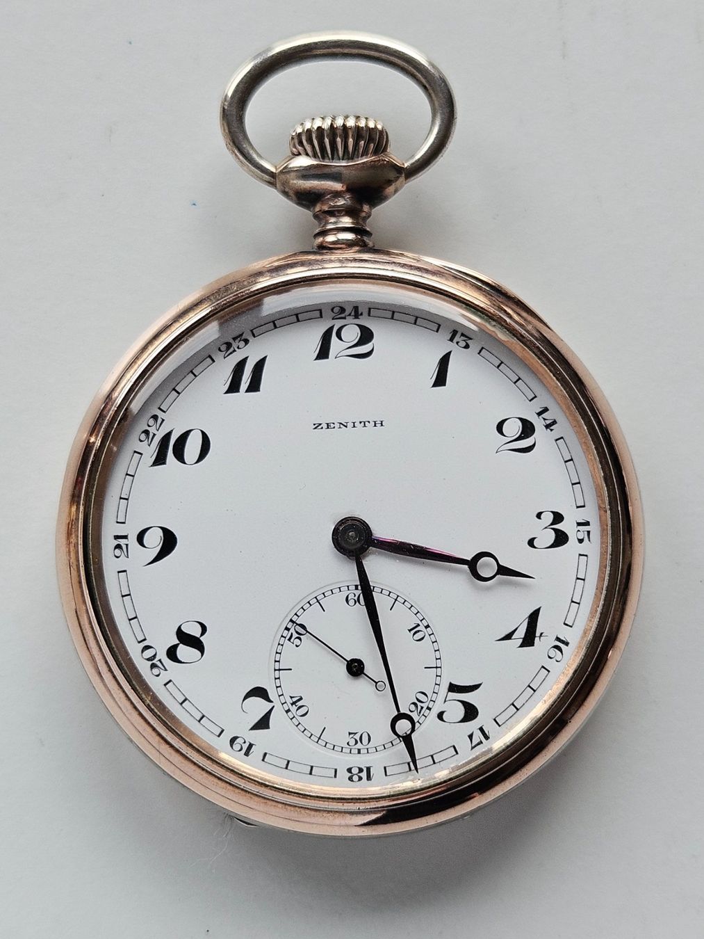Zenith Orologi: 183 Zenith Taschenuhr Silber 0.800 Rail – Usato da Berikon venduto da mmm21