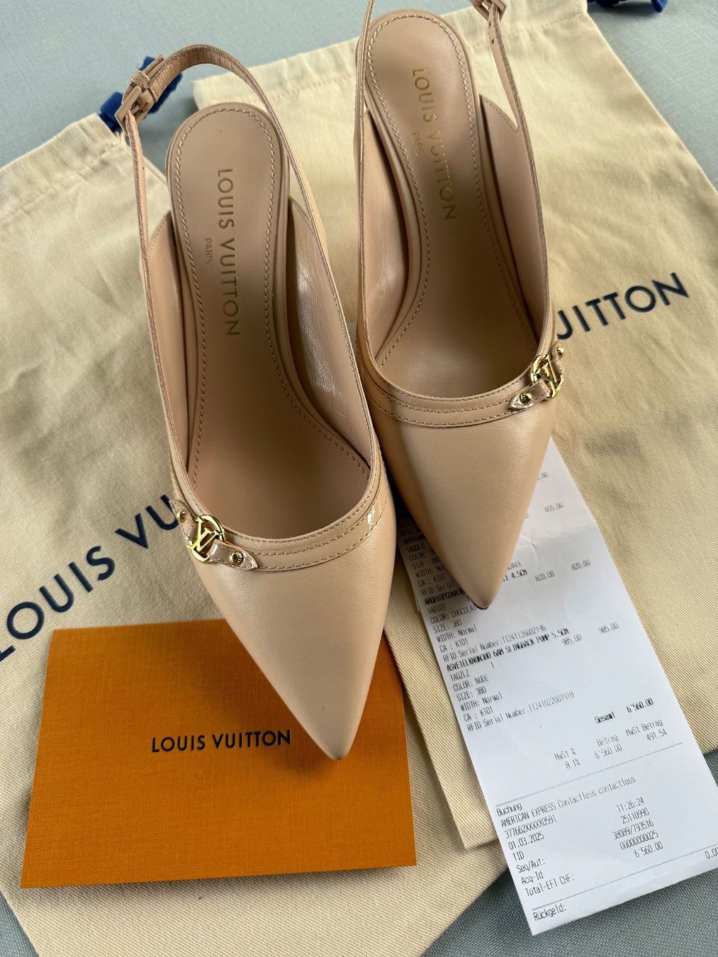 Louis Vuitton Chaussures femmes: Louis Vuitton Slingback Pump - Gr 38 – Neuf (Voir description) à Horgen par anubis103 1