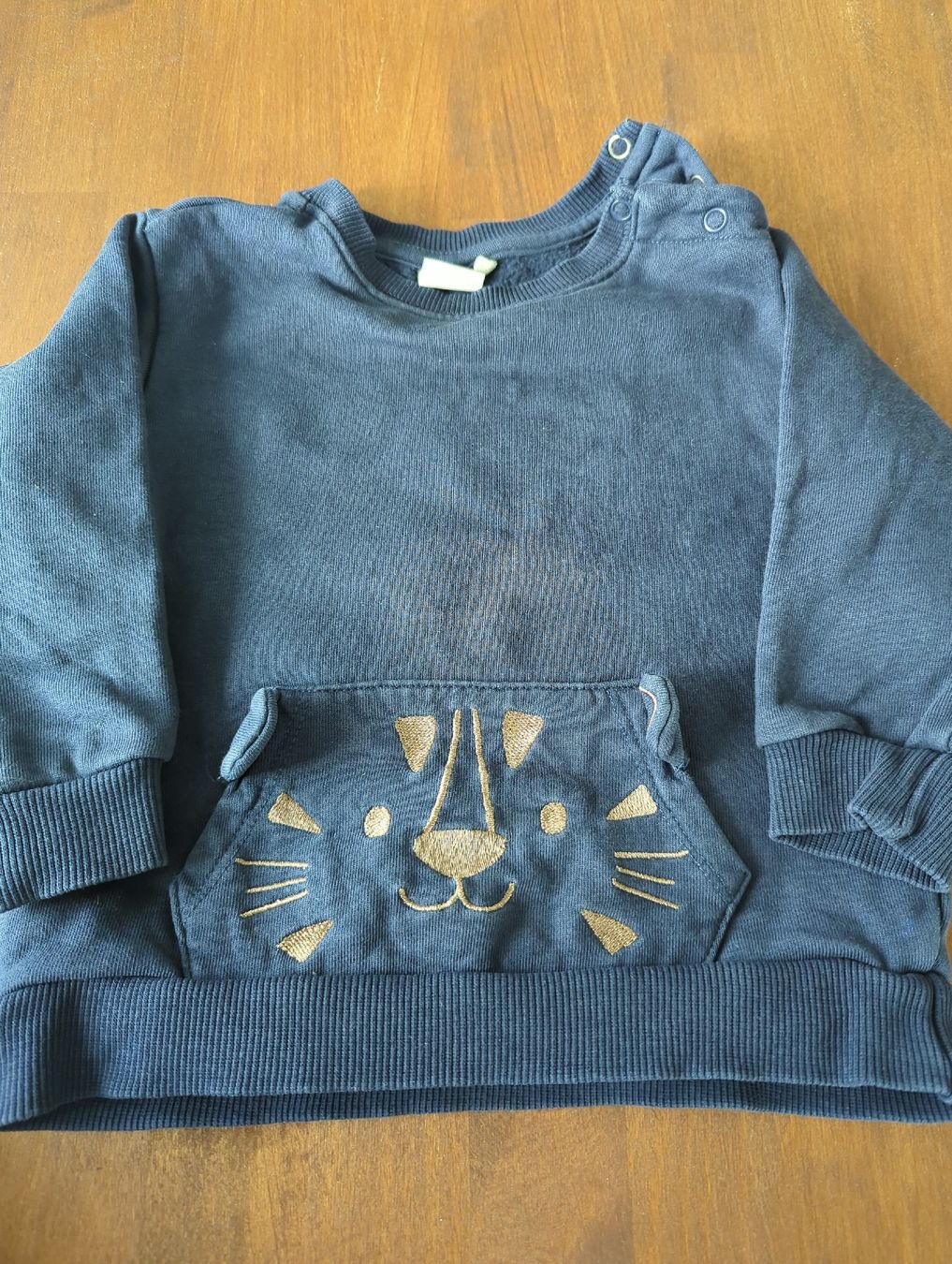 Maglioni & Felpe: Süsser Baby-Pullover mit Löwen-Applikation, Grösse 86/92 – Usato da Kyburg-Buchegg venduto da zheer