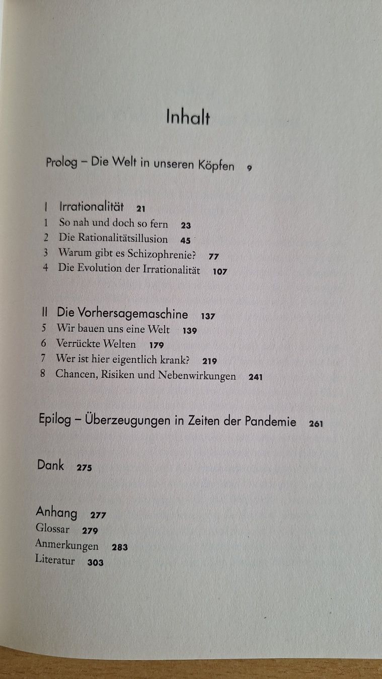 Libri: Die Illusion der Vernunft von Philipp Sterzer – Usato da Dättlikon venduto da Winti13 3