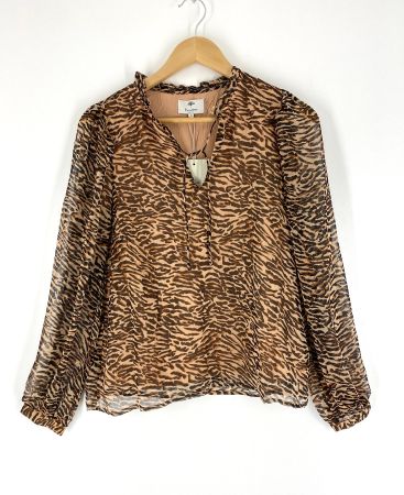 friendtex Schlupfbluse mit V-Ausschnitt, *Neu*