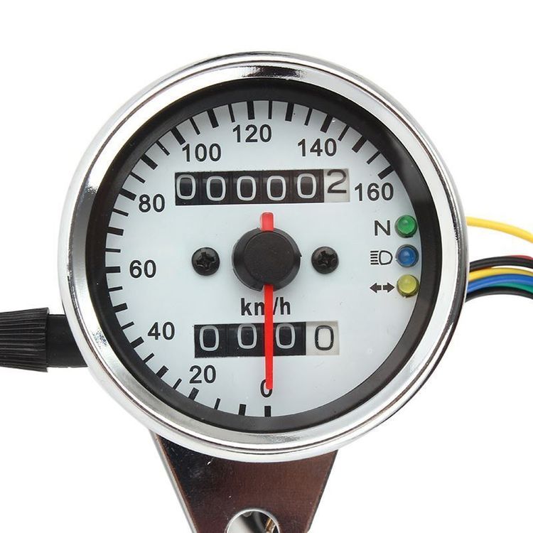 Motorrad Tachometer Drehzahlmesser LED