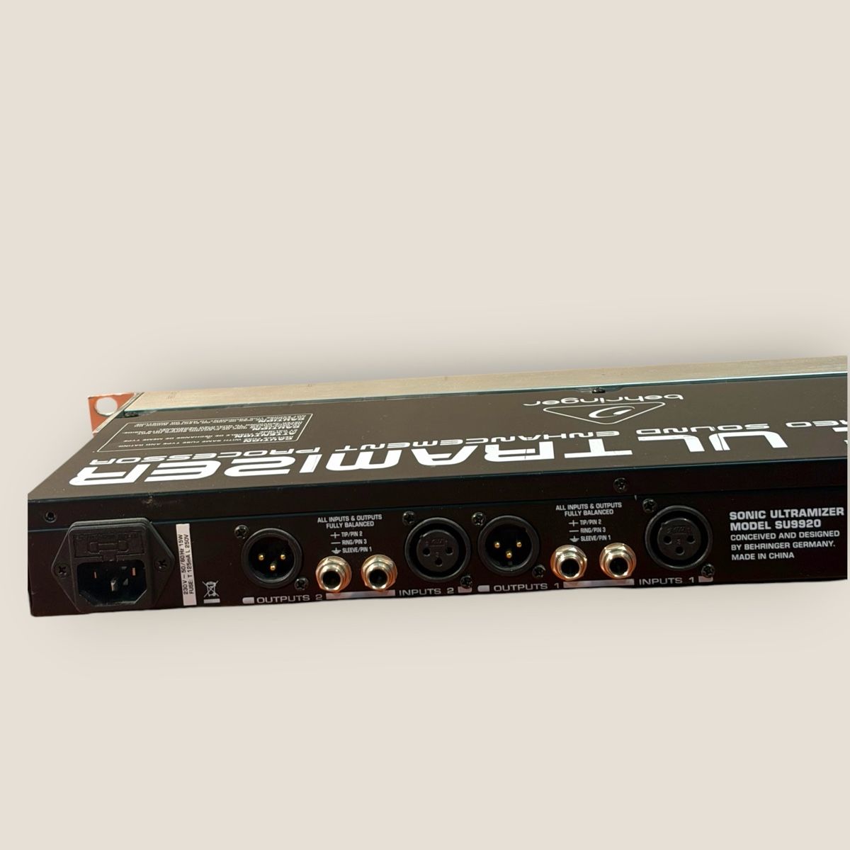 Behringer Equalizer: Behringer Sonic Ultramizer - Studio Sound Enhancement! – Gebraucht aus Lausanne von vas_cdb2 3