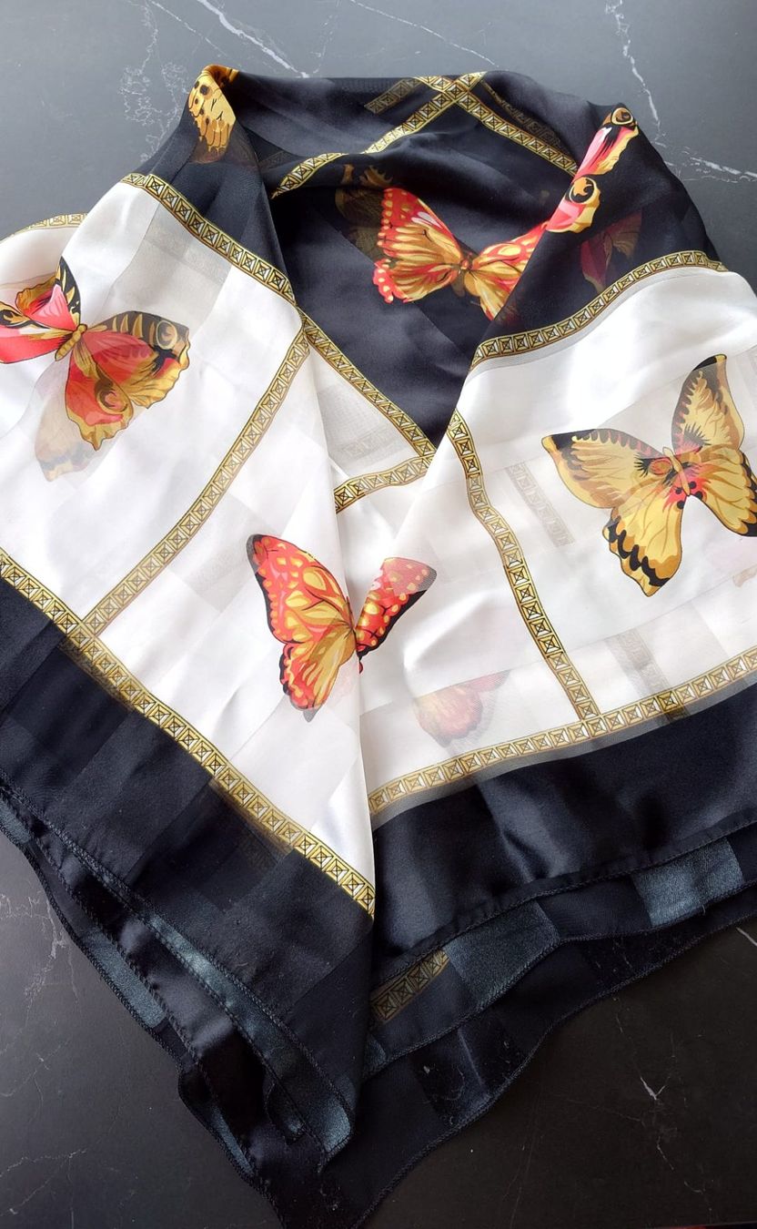 Foulards & écharpes: FarbenStarkes SchmetterlingsFoulard – D'occasion à Neuhausen par MonoCeros 5
