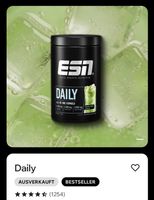 ESN Daily für Performance, mit Kollagen, Green Apple 480g