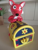 Vintage UBS Money Box Fox Topsy Spardose