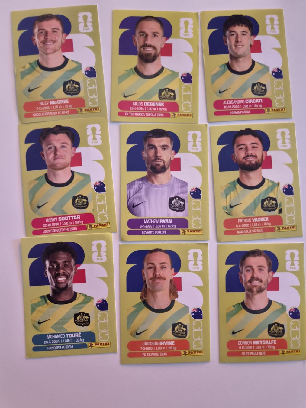 Panini Sammelbilder & Trading cards: Panini Sammelbilder Bundle Australien – Neu (gemäss Beschreibung) aus Zürich von gates_11