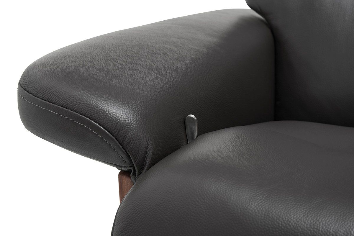 Sessel: Relax Sessel MANILA Leder schwarz inkl. Hocker – Neu und originalverpackt aus Unterentfelden von moebelrufli 6