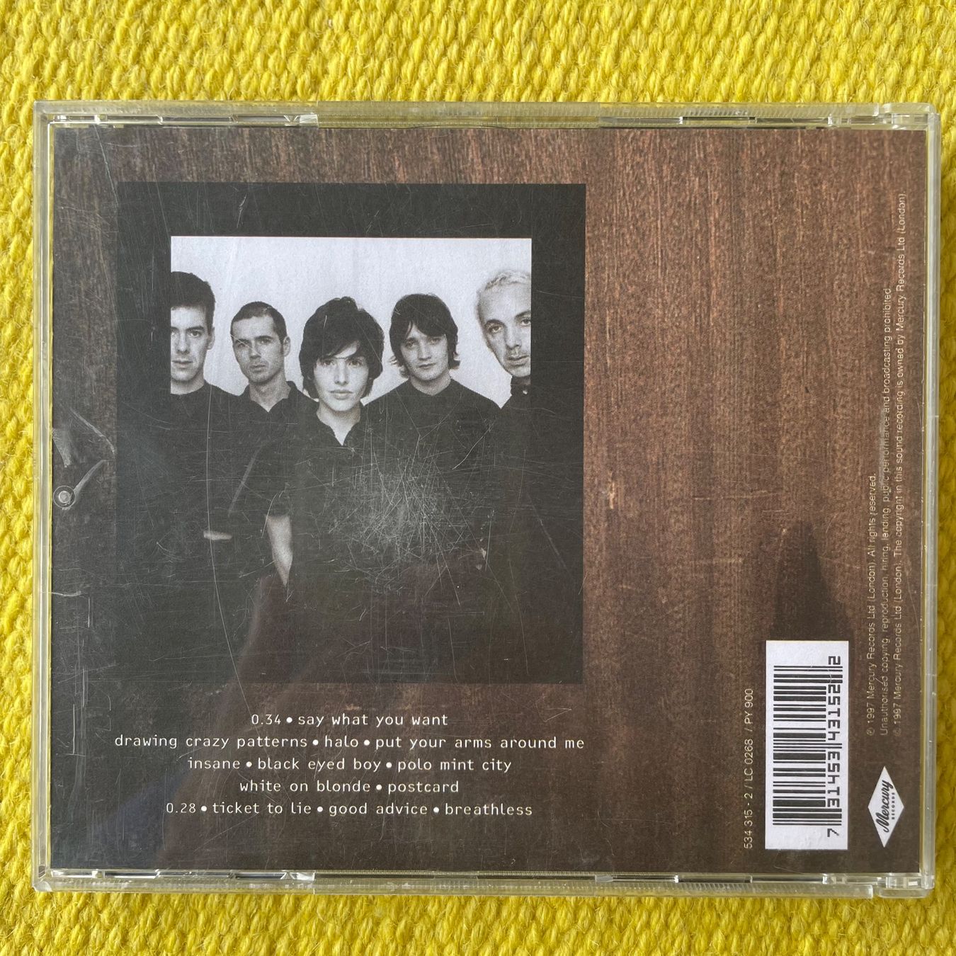 CD: TEXAS-WHITE ON BLONDE – Usato da Rorschacherberg venduto da CD-Roli 1