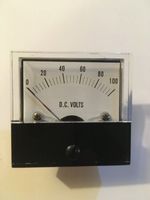 Drehspulinstrument 0-100V DC
