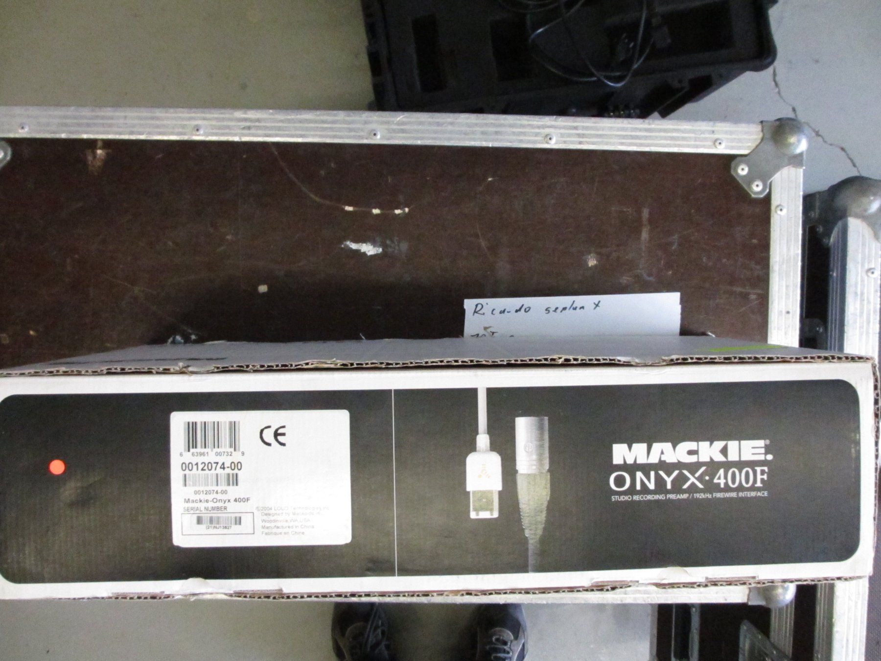 Mackie Attrezzatura per studi di registrazione: Mackie Onyx 400F Audio Interface - Neu & OVP – Nuovo e nell'imballaggio originale da Lyssach venduto da LeuSound 1