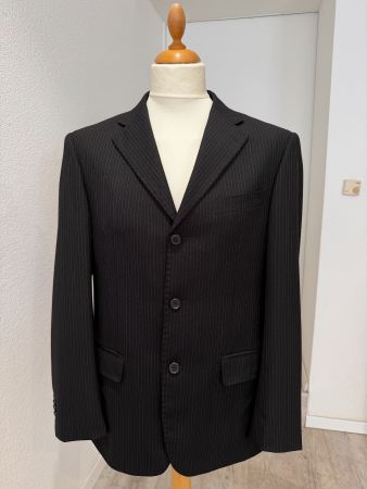 Emporio Fashion Sakko Gr. 48 Nadelstreifen Schurwolle