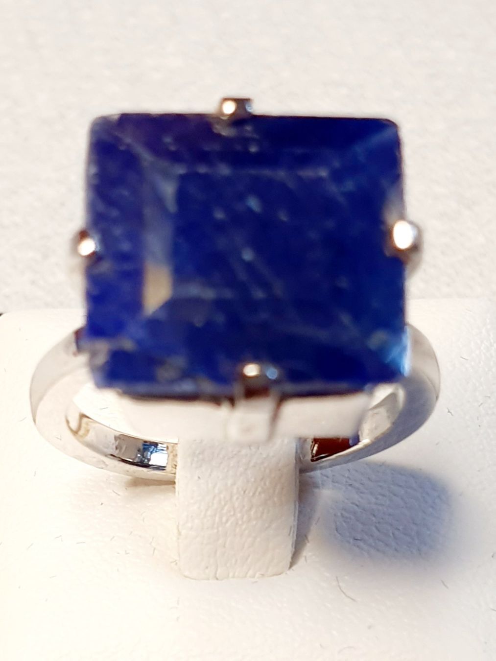 Anelli: Ring Silber Lapis Lazuli Stein Grösse 53 Neu – Nuovo (secondo la descrizione) da Zürich venduto da benedikt12 5