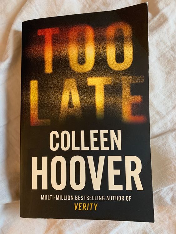 Colleen Hoover Too Late | Kaufen auf Ricardo