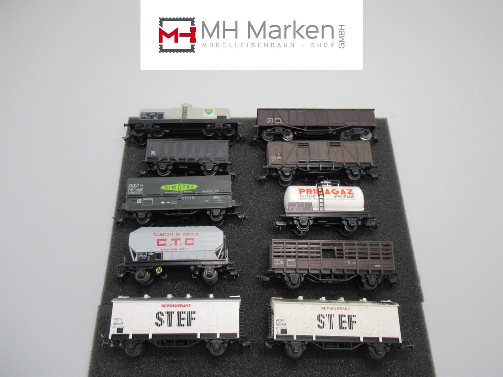 Hornby 10 x Güterwagen AC / DC H0 (Gebraucht) in Basel für CHF 20 – mit ...