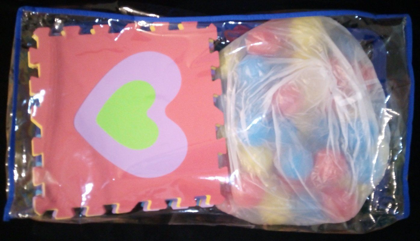 Tappeto da gioco: Bunte Spielmatte Puzzlematte Kinderteppich mit Bällen – Usato da Werdenberg venduto da EXA-Secondhand 3
