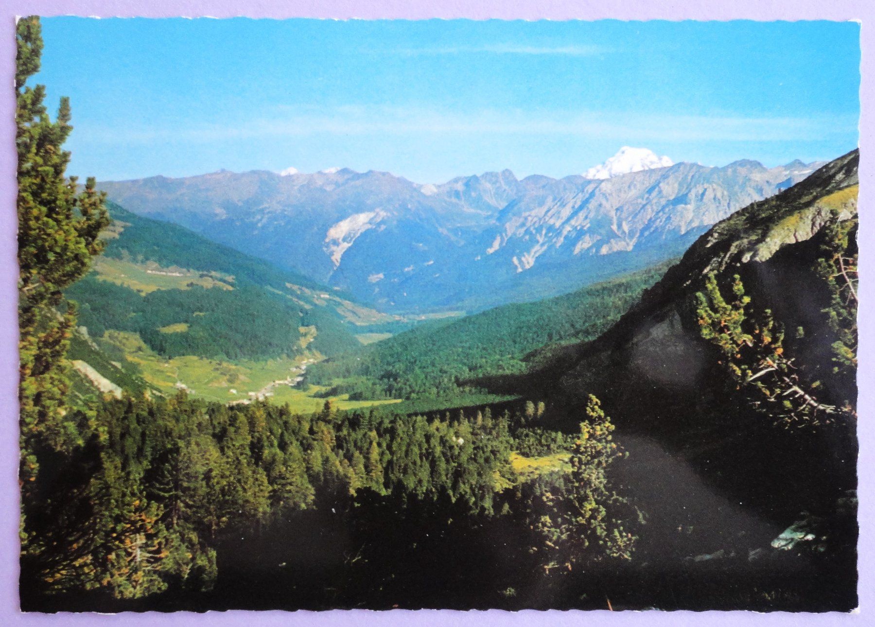 Cartoline postali: Blick vom Ofenpass (2155 m) – Usato da Fétigny venduto da Billy2miny