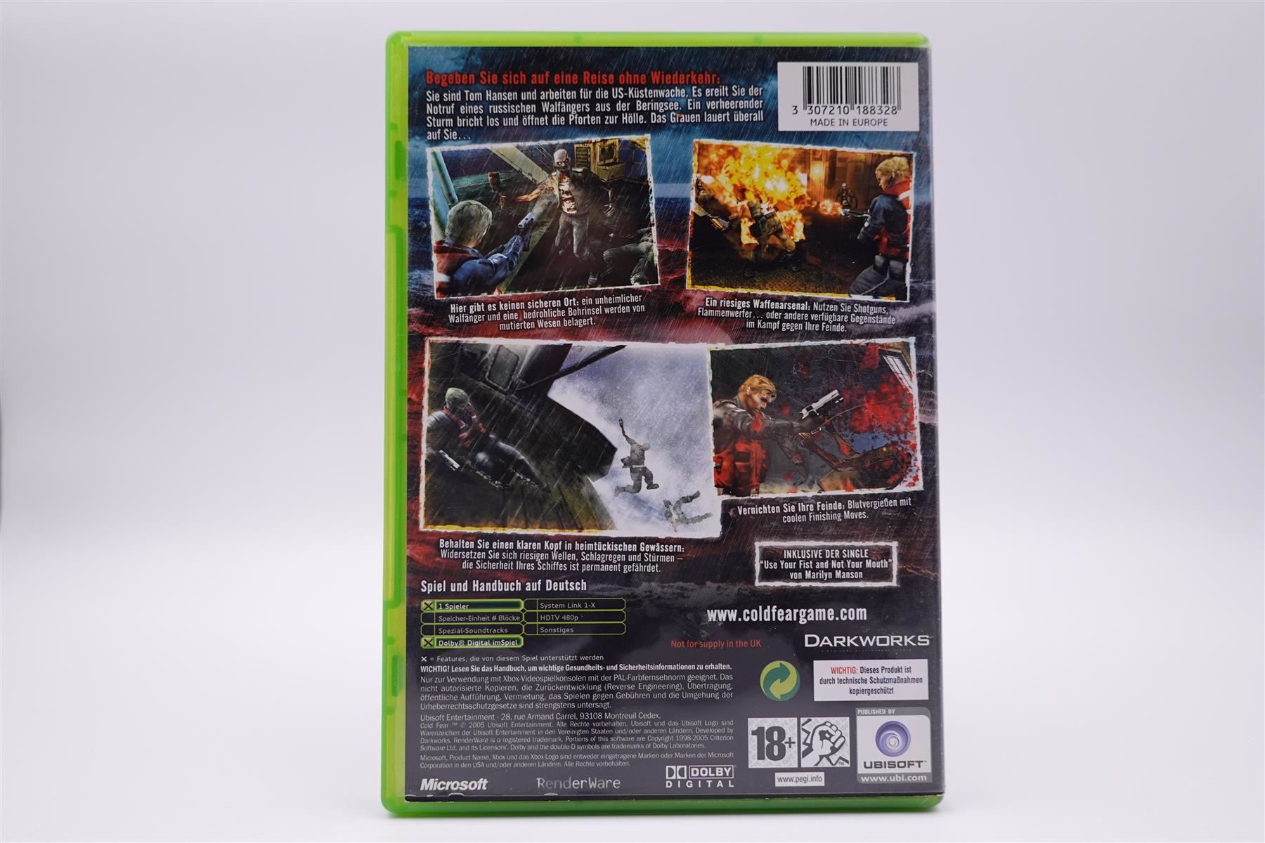 Microsoft Giochi: Cold Fear (XBOX) – Usato da Herisau venduto da ZelliZone 1