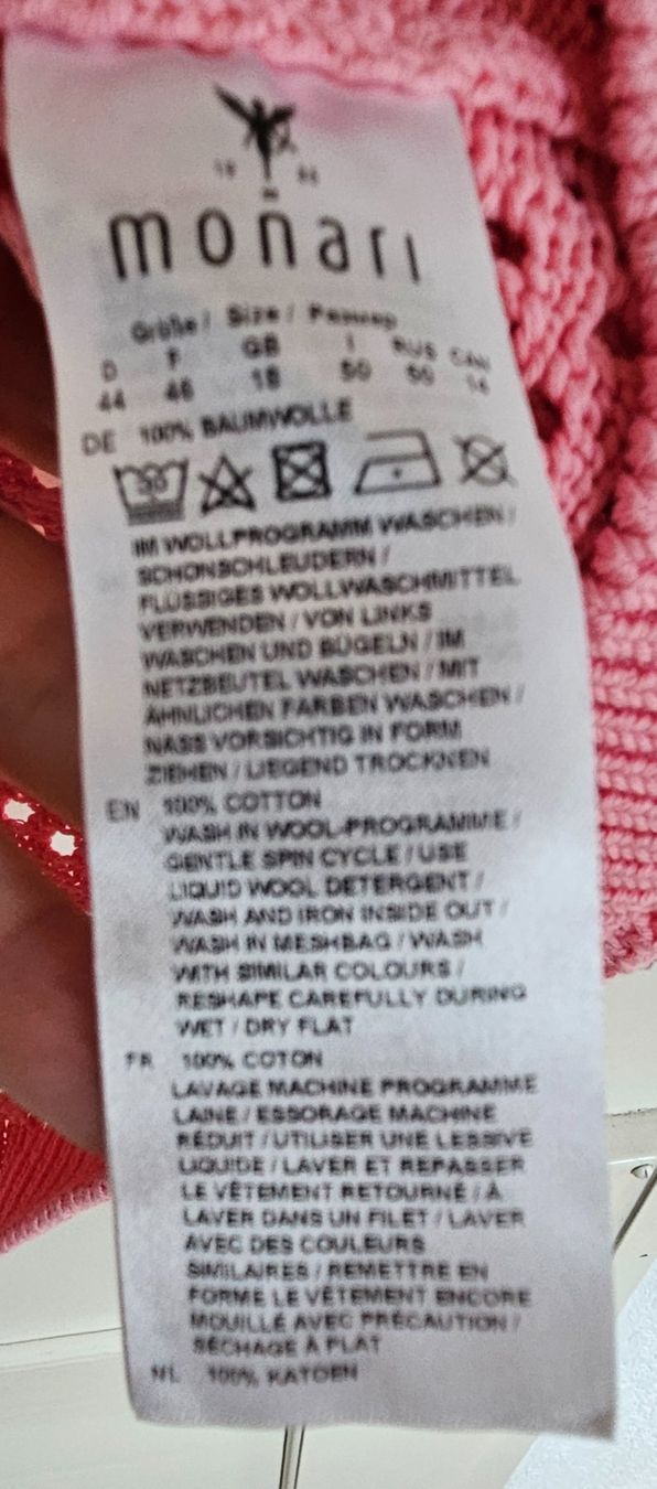 Maglioni & Felpe: Monari, Pullover, rosa Grösse 44, neuwertig – Usato da Horw venduto da Ginabasteln 3