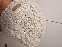 Barts Wintermütze / Beanie – Hellgrau, Gr. M, neuwertig