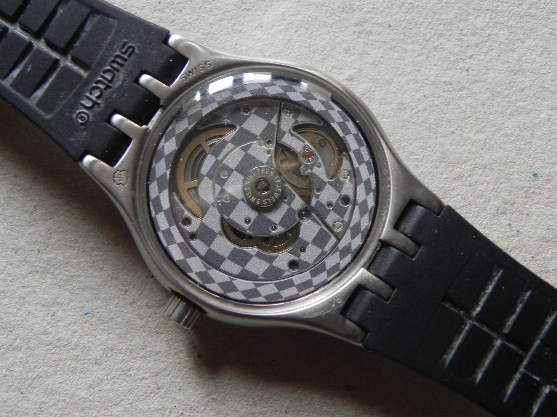 Swatch Orologi: Swatch Armband Automatic Uhr – Usato da Siebnen venduto da krimsie 3
