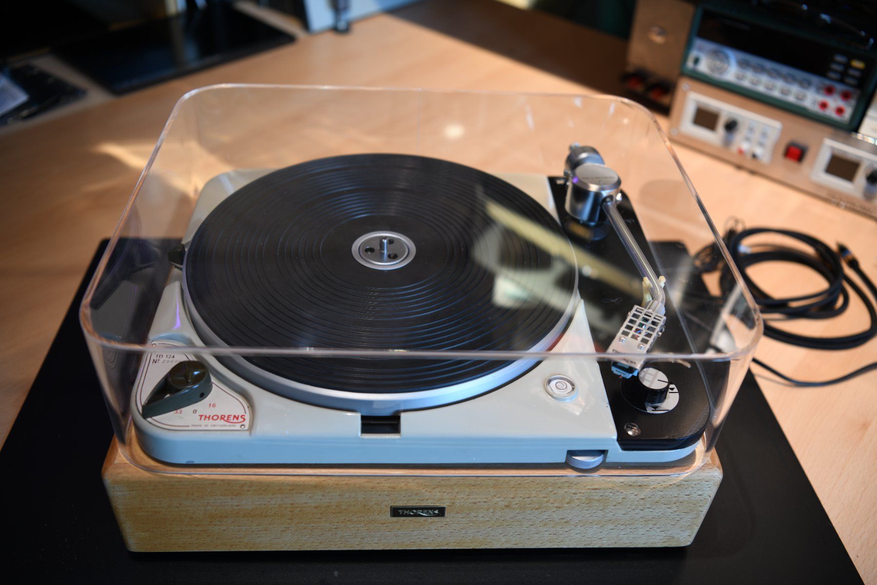 Plattenspieler: Thorens TD124 MKI Voll Revidiert – Gebraucht aus Hochfelden von per54