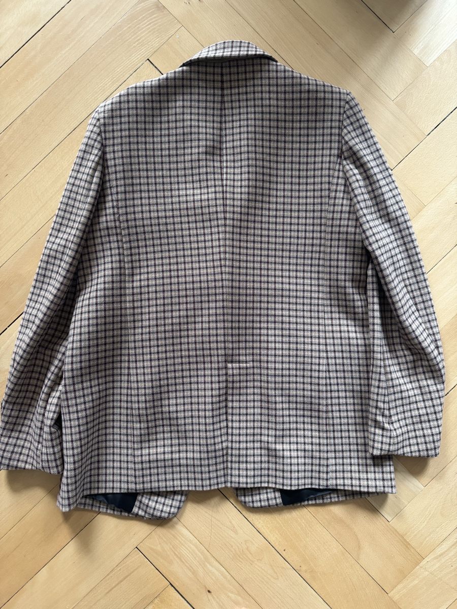 Zara Giacche: Zara Checked Blazer Size M Fall Colors Oversized Look 🍂 – Usato da Bern venduto da kac_f6fr 4