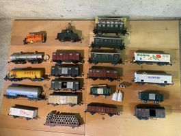 Eisenbahnwaggons Spur H0