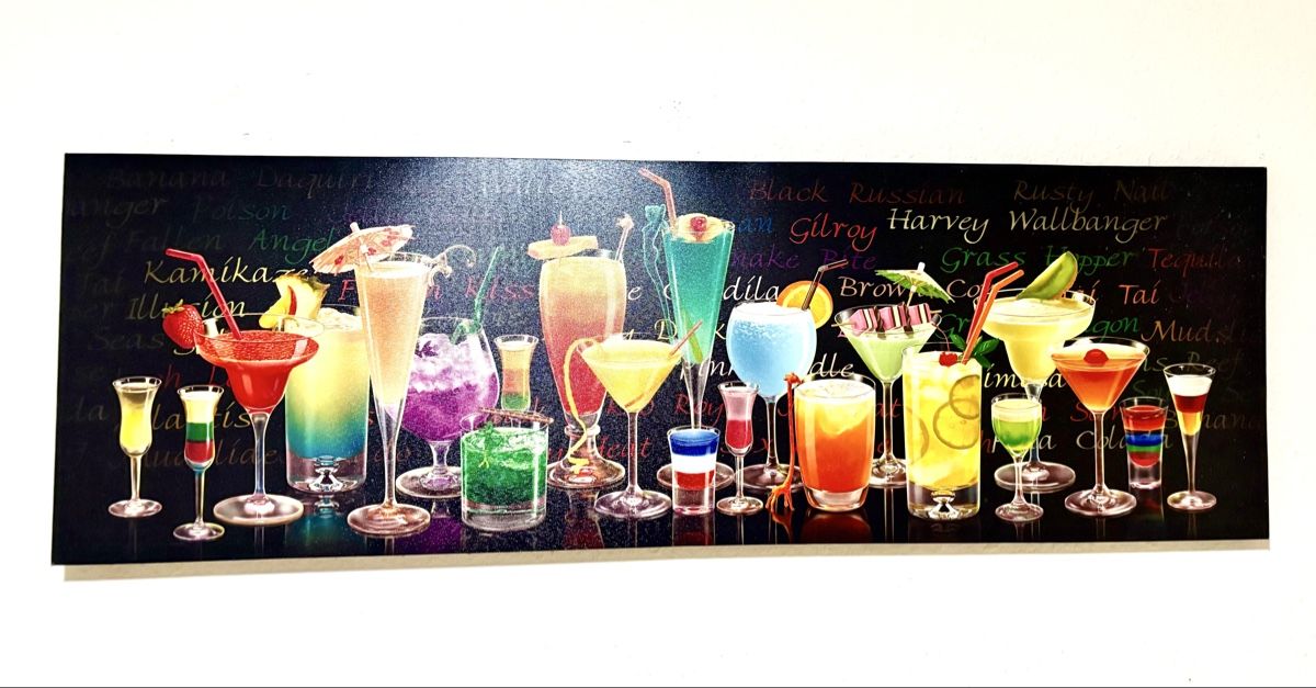 Tableaux: Tableau cocktails – D'occasion à Sion par DayJenn