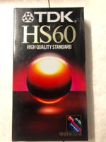 TDK HS60 VHS Kassette NEU 60 Minuten