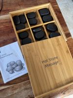 Hot Stone Massage Steine Entspannungsset