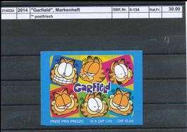 2014 "Garfield", Markenheftchen, ** postfrisch