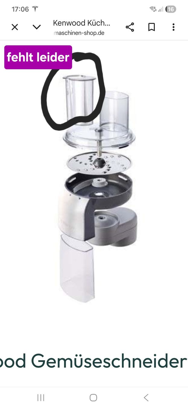 Kenwood Elettrodomestici da cucina: Kenwood Raffel – Usato da Oberuzwil venduto da f7g_6jyl 1
