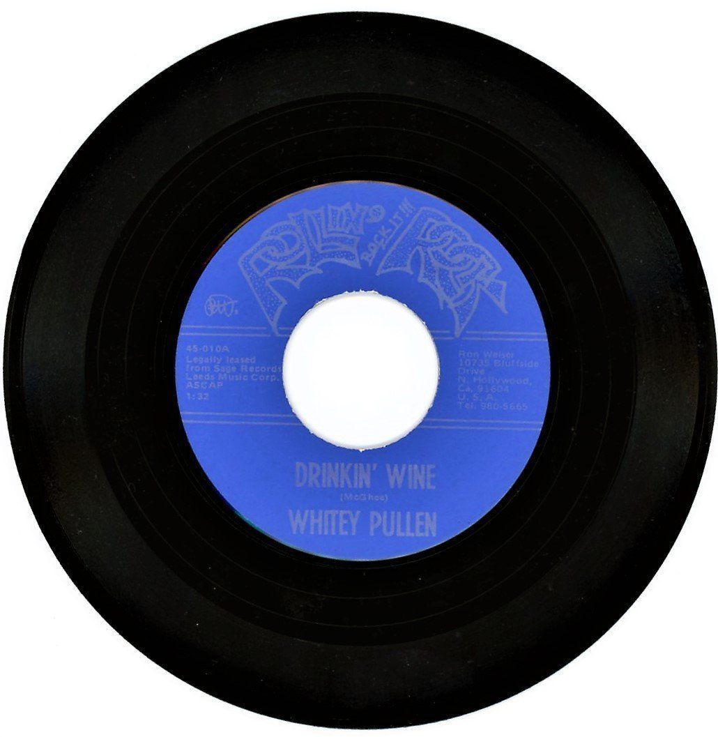 Schallplatten: single 7" -  WHITEY PULLEN - Rollin' Rock 45-010 – Gebraucht aus Morges von evnocha3