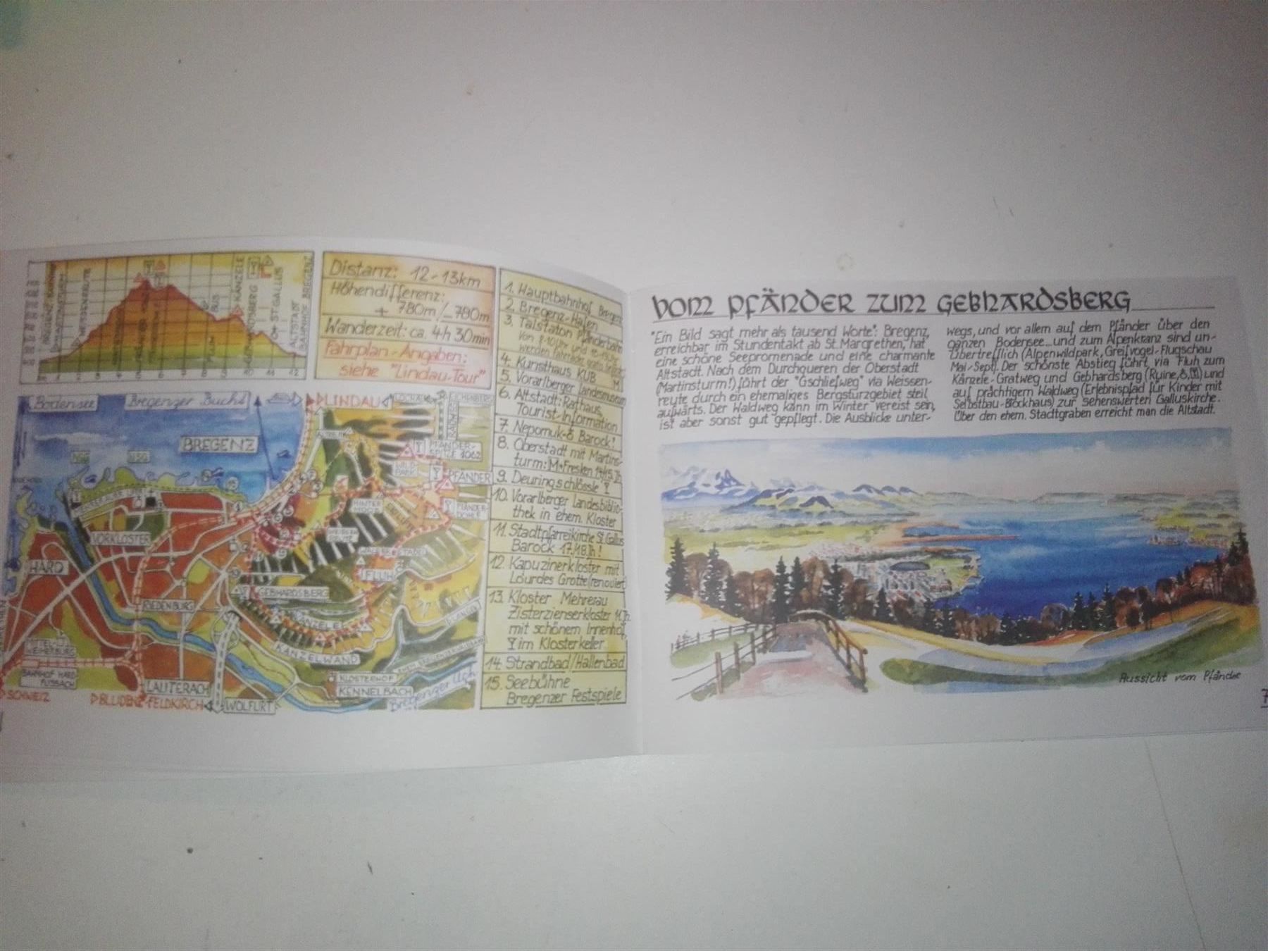 Cartine & Atlanti: Die schönsten Wanderungen rund.(Bodensee – Usato da St.Gallen venduto da elk2022 6
