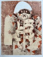 Lithografie von FREDERICO RIGHI     (ID B5700)