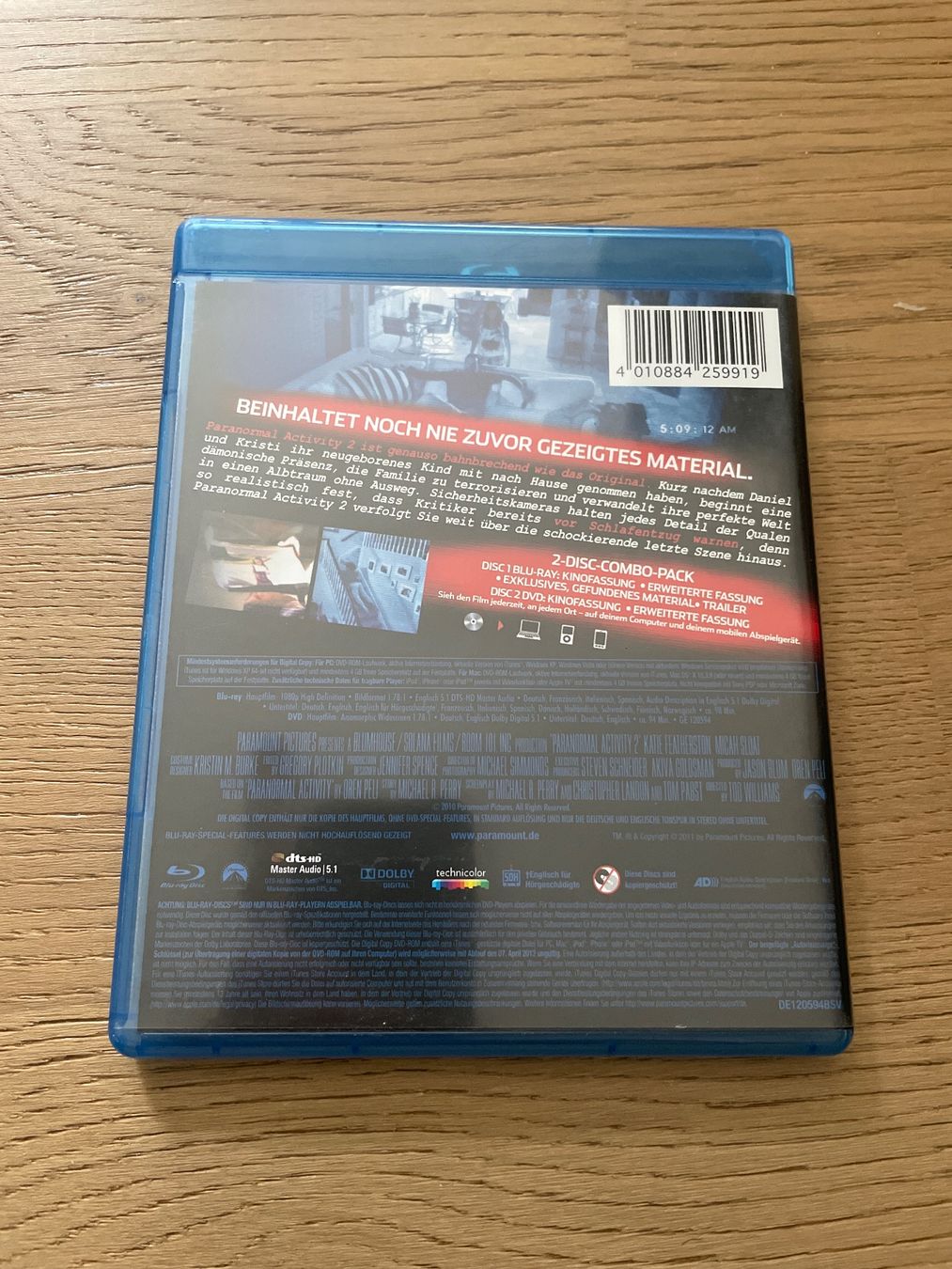Tous les DVDs: Paranormal Activity 2 – D'occasion à Sargans par Didis 1
