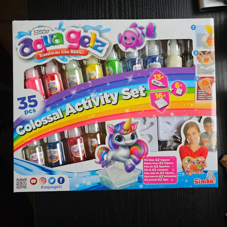 Aqua Gelz Deluxe Set, Figuras