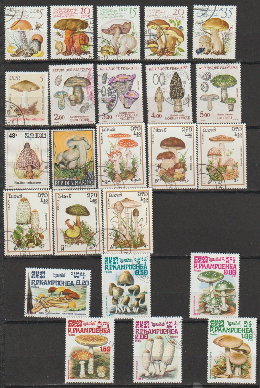 Tous les timbres: Champignons occasion – D'occasion à Crans-Montana par kira56