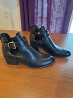 Schwarze Stiefeletten Gr. 41
