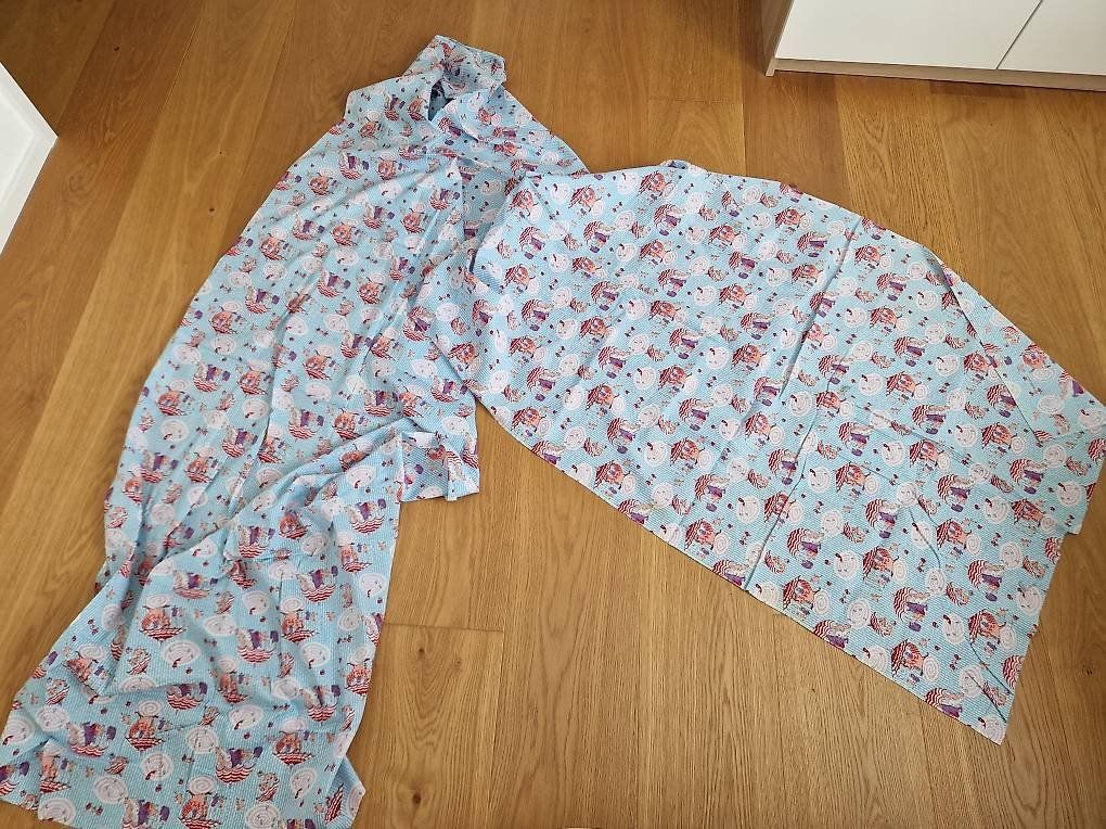 Stoffe: Vintage DDR Stoff Baumwolle blau – Neu (gemäss Beschreibung) aus Erlinsbach SO von ULIKH 2