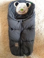 Mucki Fusssack grau für Babyschale 80cm