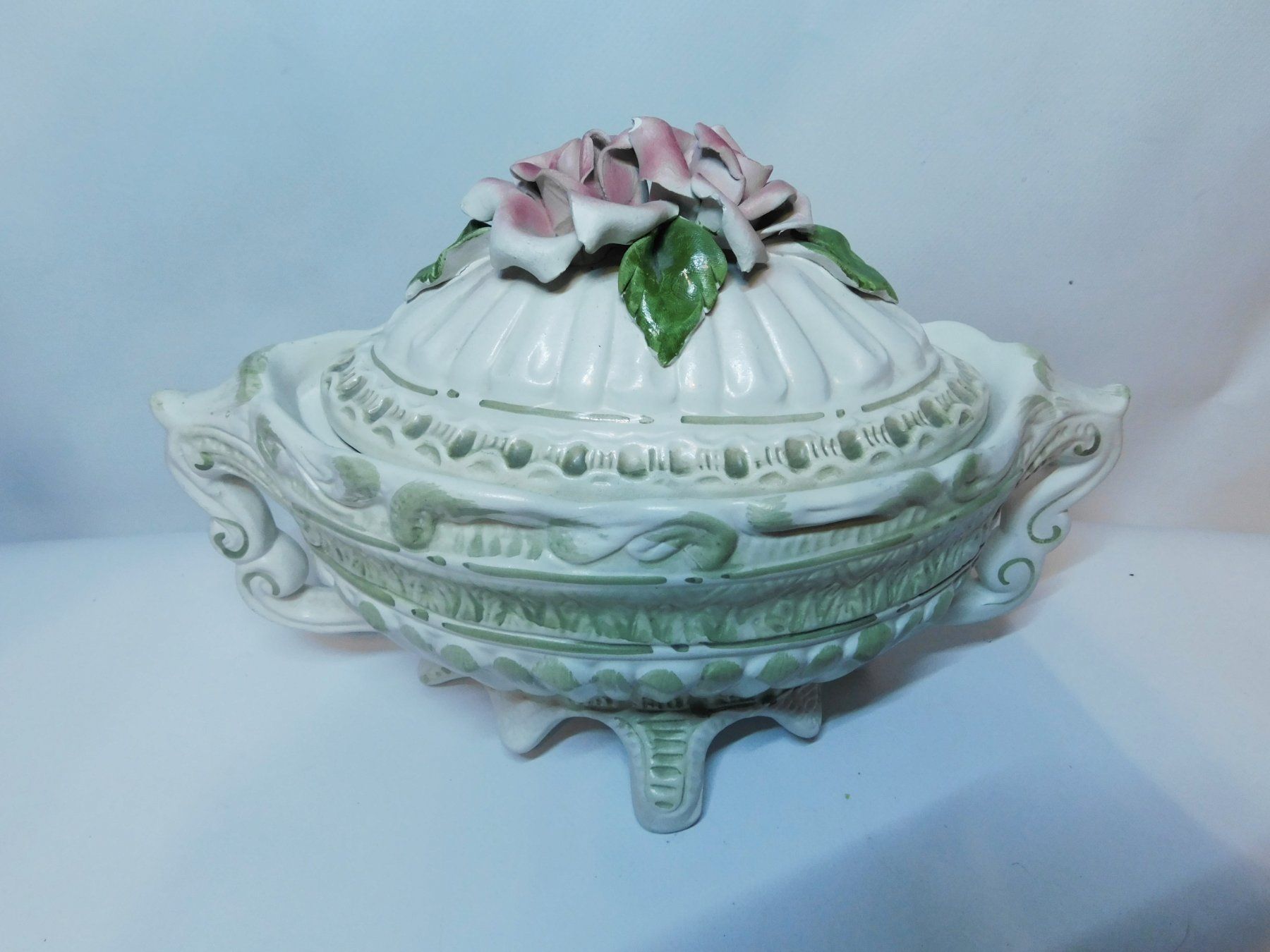 Vasen & Gefässe: Antik CAPODIMONTE Herzstück 1950s – Gebraucht aus Emmenbrücke von Ulisse-22